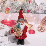 Santa Figurine Intricate Detailing Durable Construction