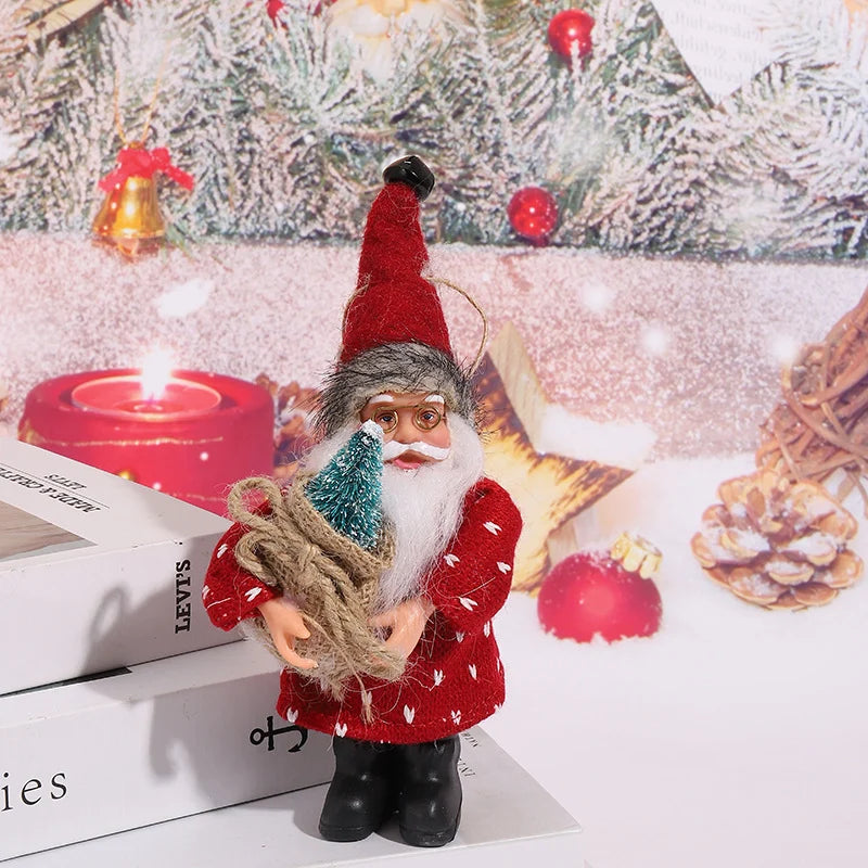 Santa Figurine Intricate Detailing Durable Construction