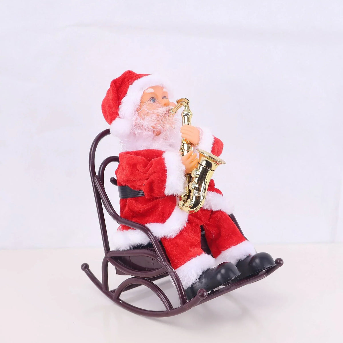 Santa Figurine Lifelike Detail With Lollipop