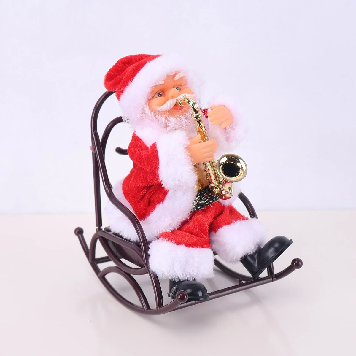 Santa Figurine Lifelike Detail With Lollipop