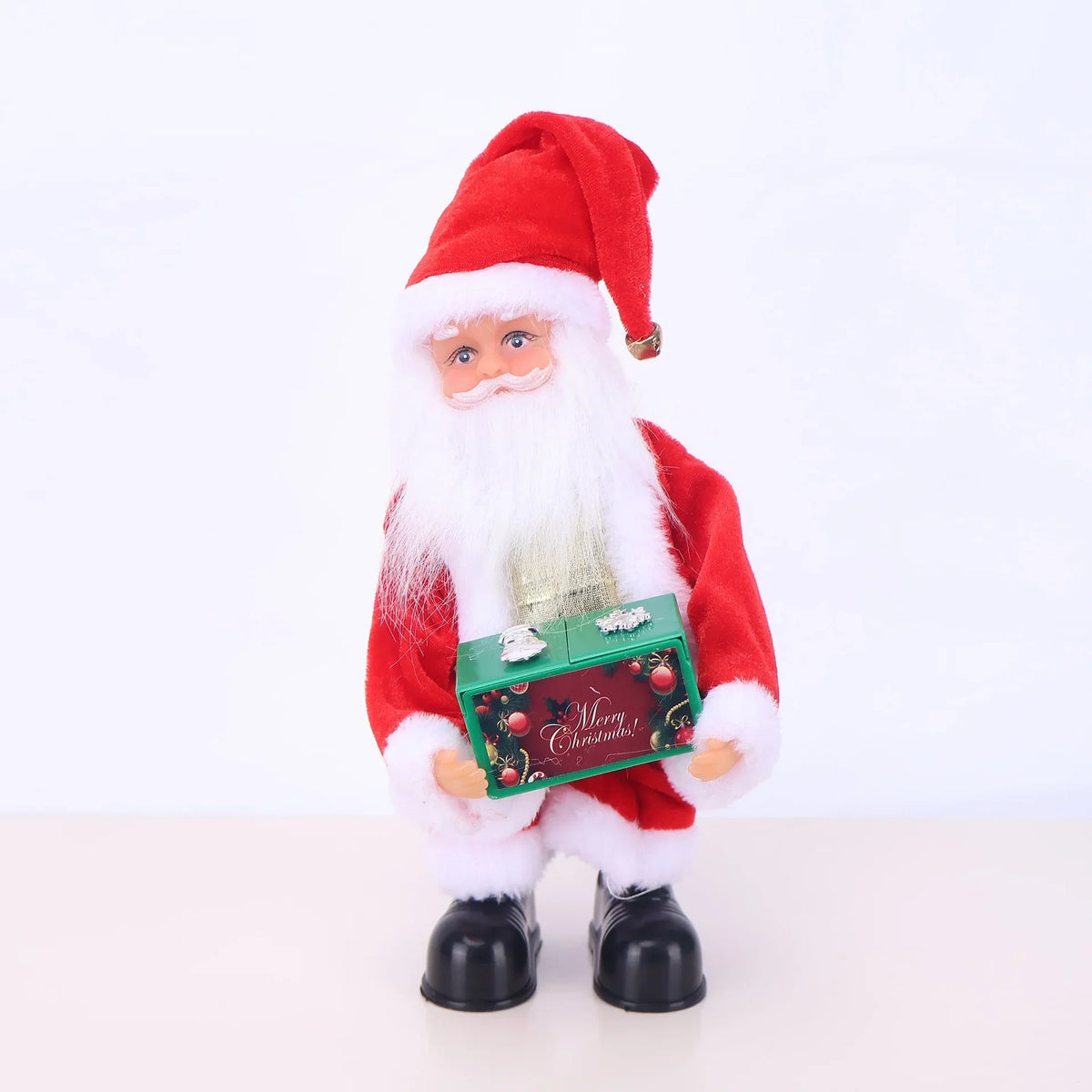 Santa Figurine Lifelike Detail With Lollipop