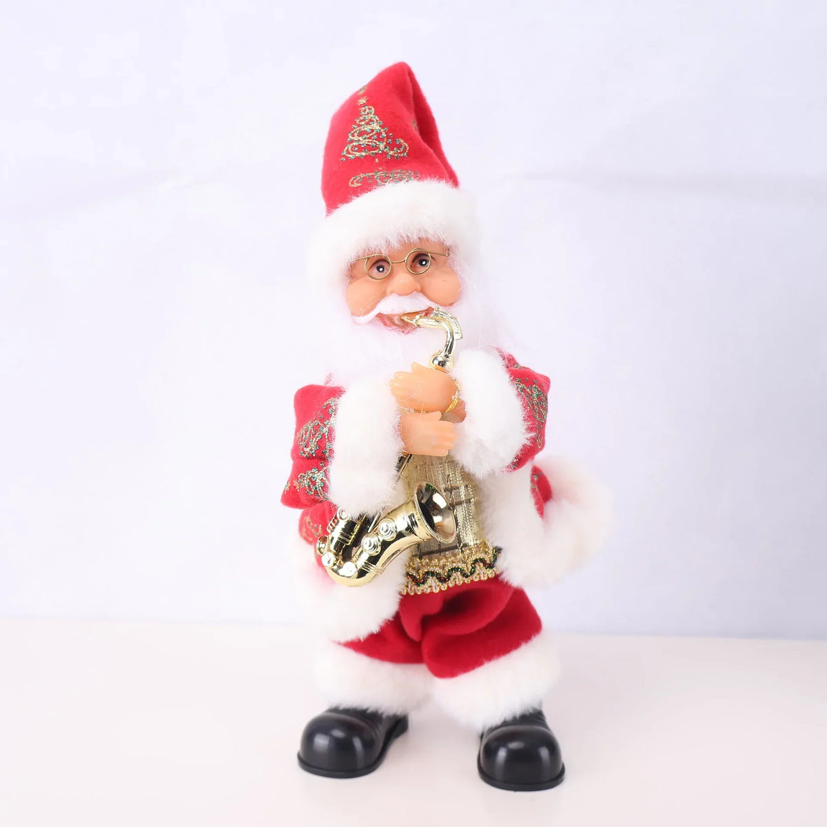 Santa Figurine Lifelike Detail With Lollipop