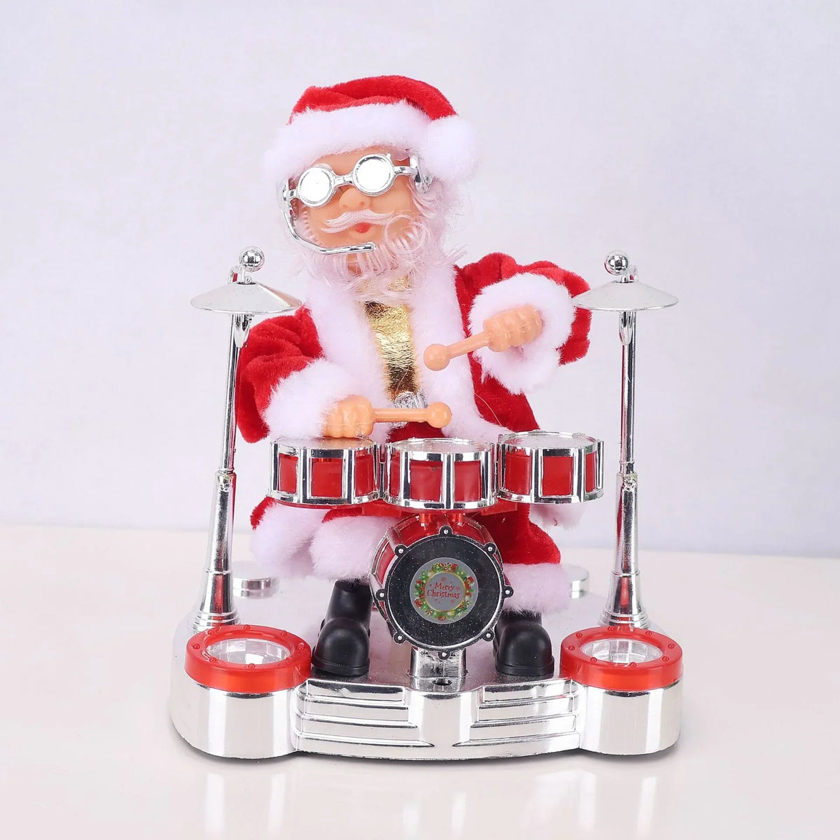 Santa Figurine Sculpted Detail With Lollipop