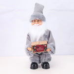 Santa Figurine Sculpted Detail With Lollipop