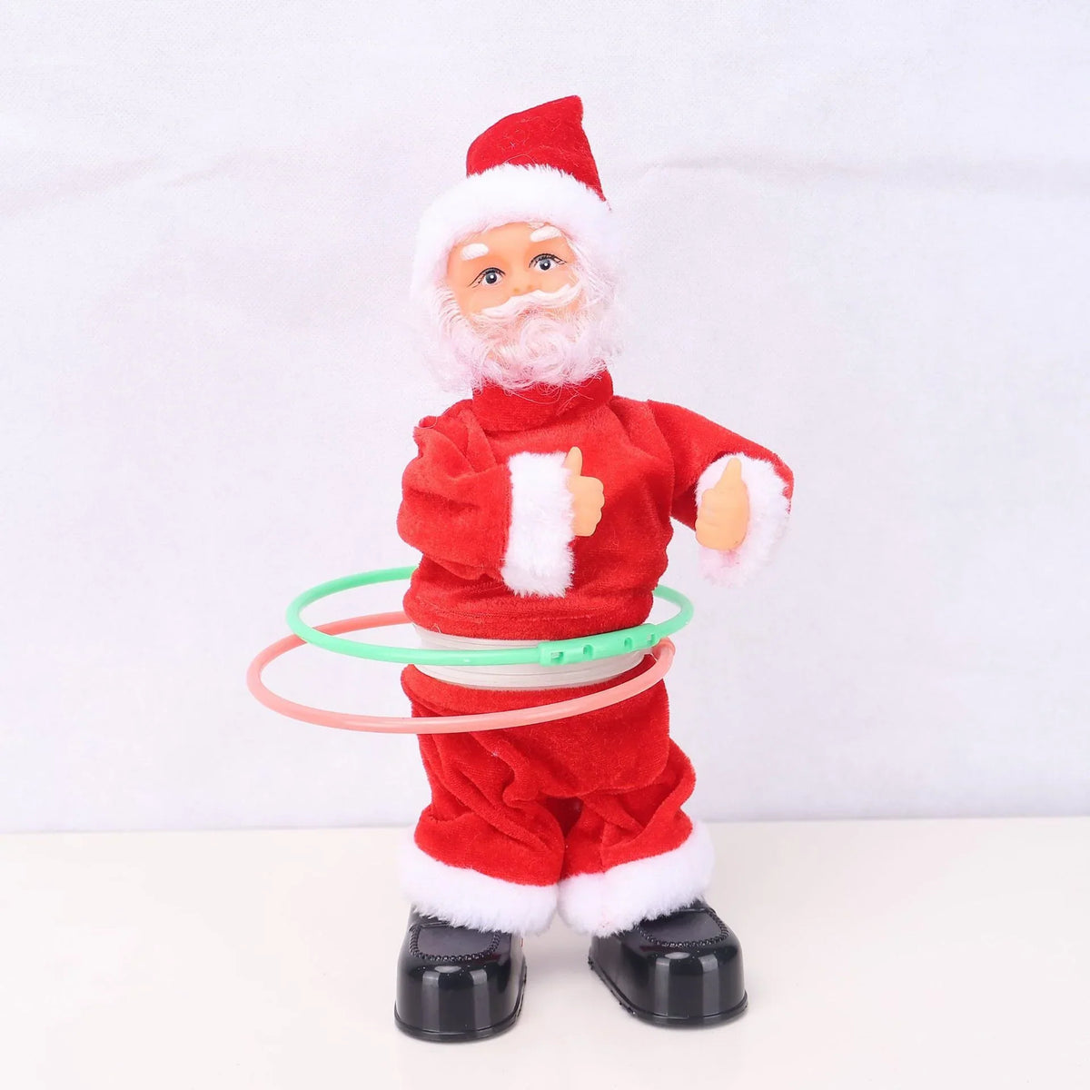 Santa Figurine Sculpted Detail With Lollipop