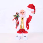 Santa Figurine Sculpted Detail With Lollipop