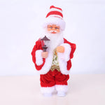 Santa Figurine Sculpted Detail With Lollipop