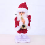 Santa Figurine Sculpted Detail With Lollipop