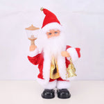 Santa Figurine Sculpted Detail With Lollipop