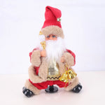 Santa Figurine Sculpted Detail With Lollipop