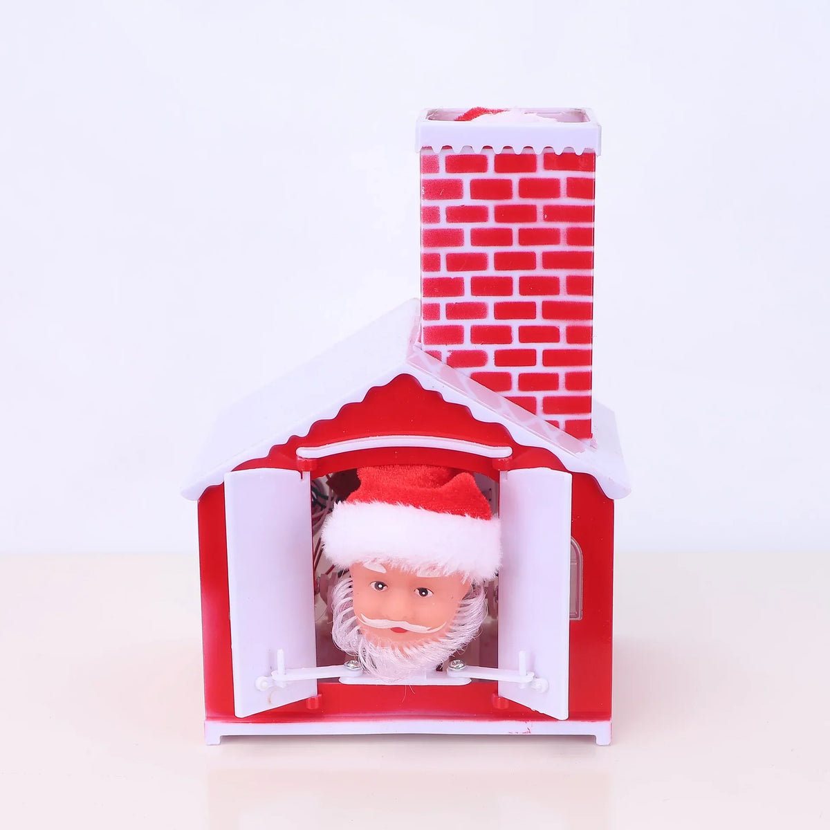 Santa Figurine Sculpted Detail With Lollipop