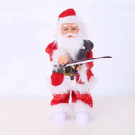 Santa Figurine Sculpted Detail With Lollipop