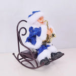 Santa Figurine Sculpted Detail With Lollipop