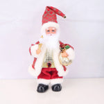Santa Figurine Sculpted Detail With Lollipop