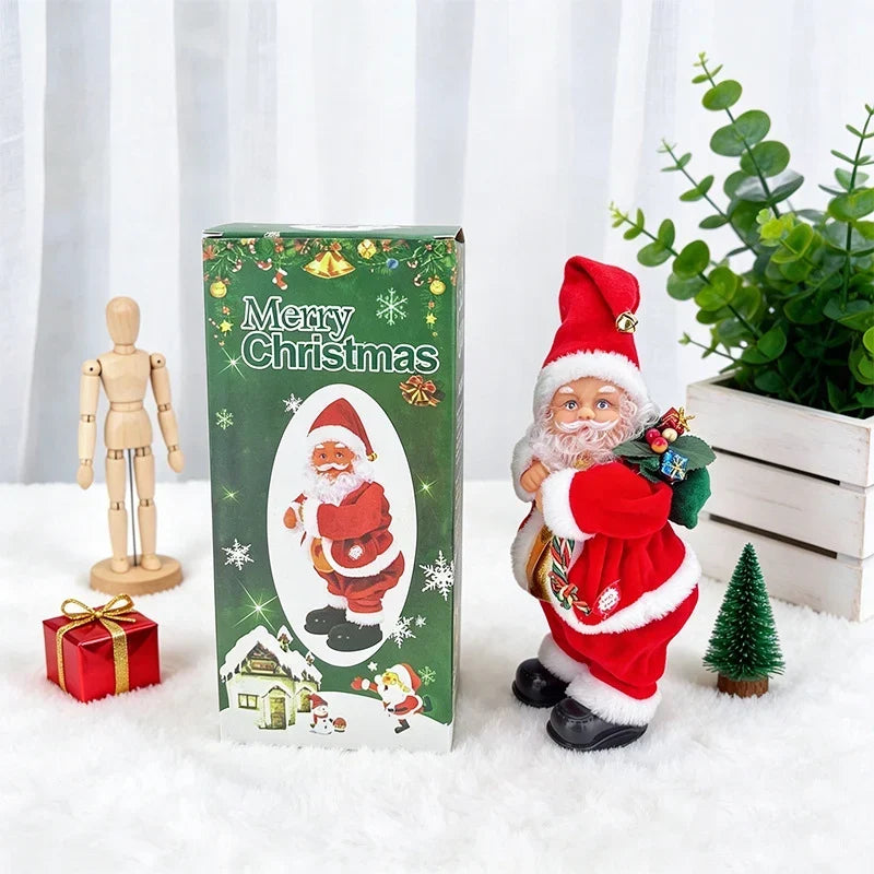 Santa Figurine Sculpted Detail With Lollipop