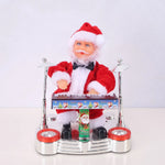 Santa Figurine Sculpted Detail With Lollipop
