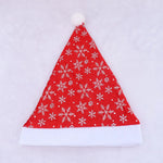 Santa Hat Fleece Faux Fur Trim & Pom-Pom