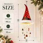 Santa Hat LED String Lights Festive Photo Prop