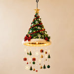 Santa Hat LED String Lights Festive Photo Prop