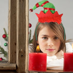 Santa Hat Plush Ears One Size Fits Most