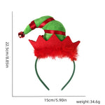 Santa Hat Plush Ears One Size Fits Most