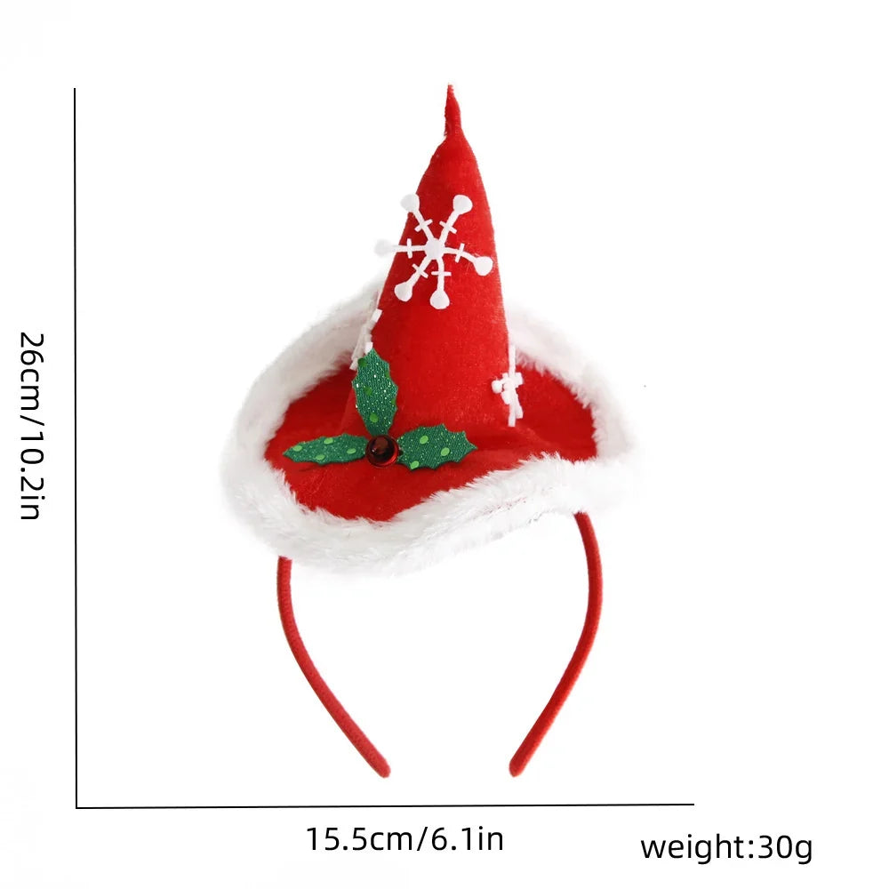 Santa Hat Plush Ears Soft & Durable Fabric
