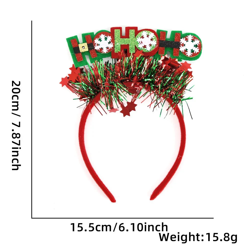 Santa Hat Plush Ears Soft & Durable Fabric