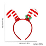 Santa Hat Plush Ears Soft & Durable Fabric