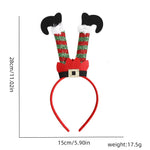 Santa Hat Plush Ears Soft & Durable Fabric
