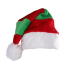 Santa Hat Soft Fleece Faux Fur Pom-Pom One Size