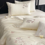 Satin Bedding Set Silky & Breathable Embroidered