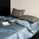 Satin Bedding Set Silky Sheen & Animal Print