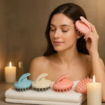 Scalp Massager Brush Ultra-Soft Silicone Hair Growth Support