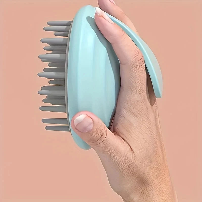 Scalp Massager Brush Ultra-Soft Silicone Hair Growth Support