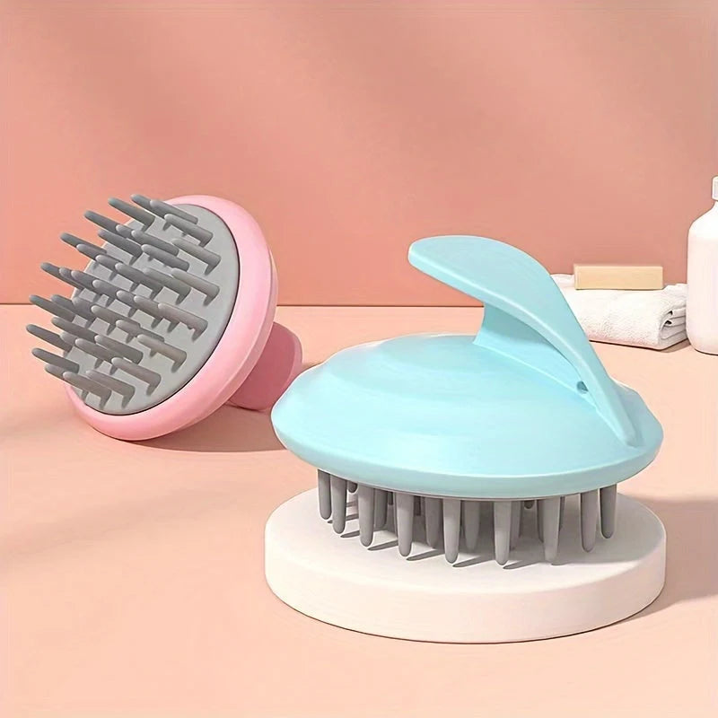 Scalp Massager Brush Ultra-Soft Silicone Hair Growth Support