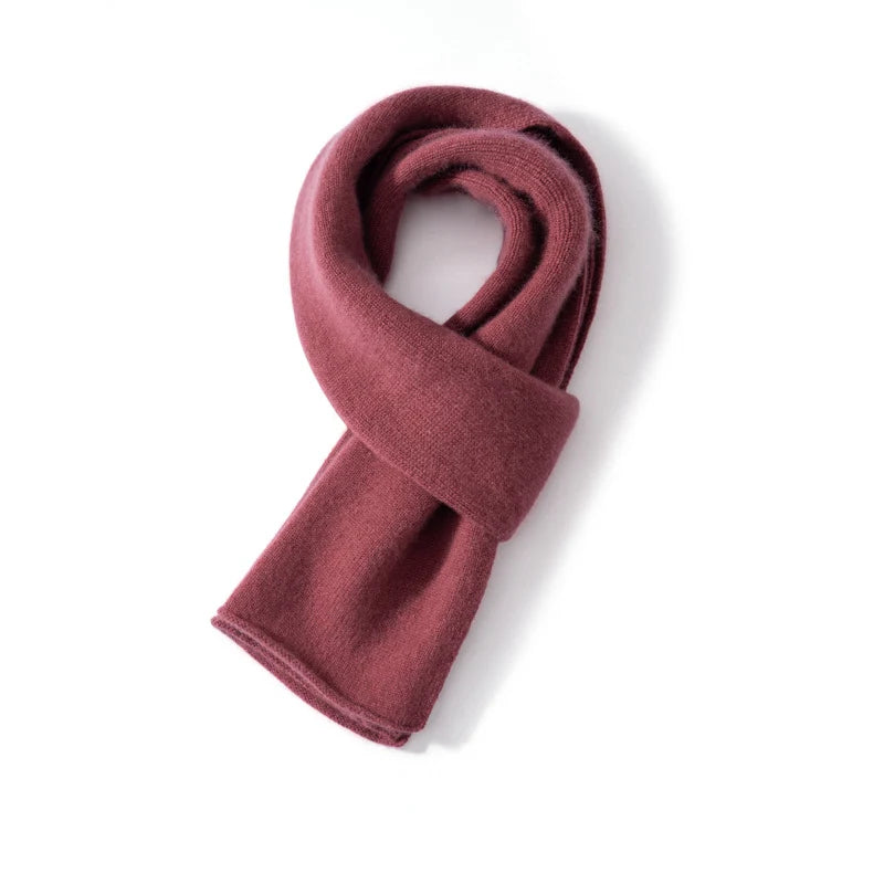 Scarf Cashmere Knitted Soft Warmth 59.1 Inch Long