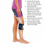 Sciatic Nerve Brace Targeted Pressure Adjustable Strap