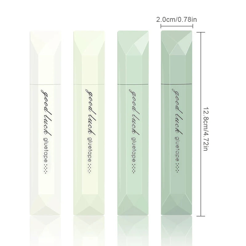 Scrapbooking Tape Strong Adhesive Compact Dispenser Set of 4