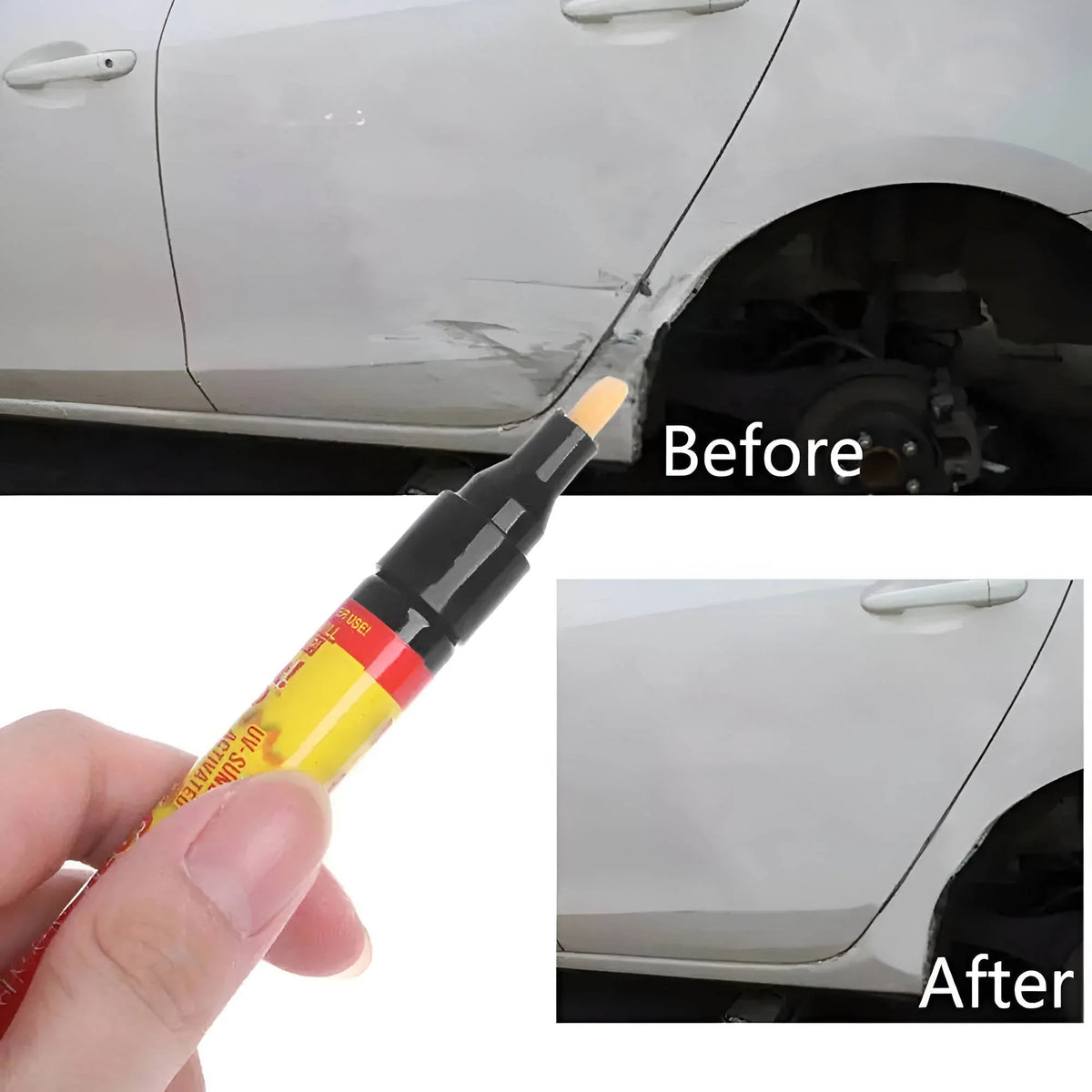 Scratch Repair Pen Colorless Invisible Finish Precision Tip