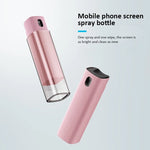 Screen Cleaning Kit Portable Refillable Spray And Wipe