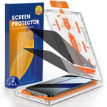 Screen Protector Tempered Glass 9H Dust-Free Installation 2-Pack