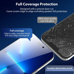 Screen Protector Tempered Glass 9H Dust-Free Installation 2-Pack