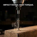Screwdriver Bit Set Anti-Slip Hardened Steel Set of 6