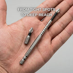 Screwdriver Bit Set Anti-Slip Hardened Steel Set of 6