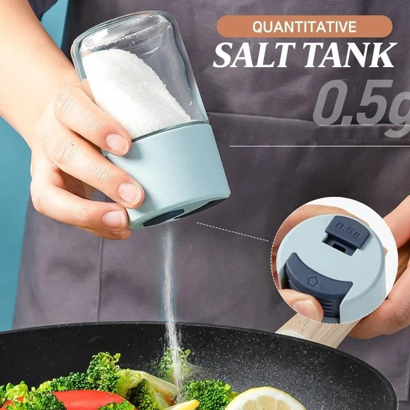 Seasoning Dispenser Glass Metered Portion Control