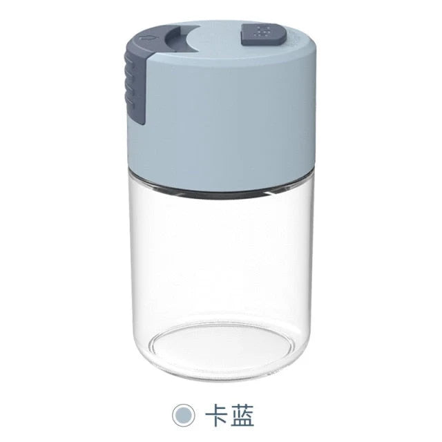 Seasoning Dispenser Glass Metered Portion Control