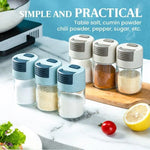 Seasoning Dispenser Glass Metered Portion Control