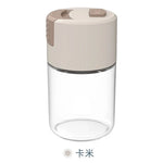 Seasoning Dispenser Glass Metered Portion Control