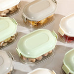 Seasoning Storage Box Vacuum-Pump Seal Stackable BPA-Free
