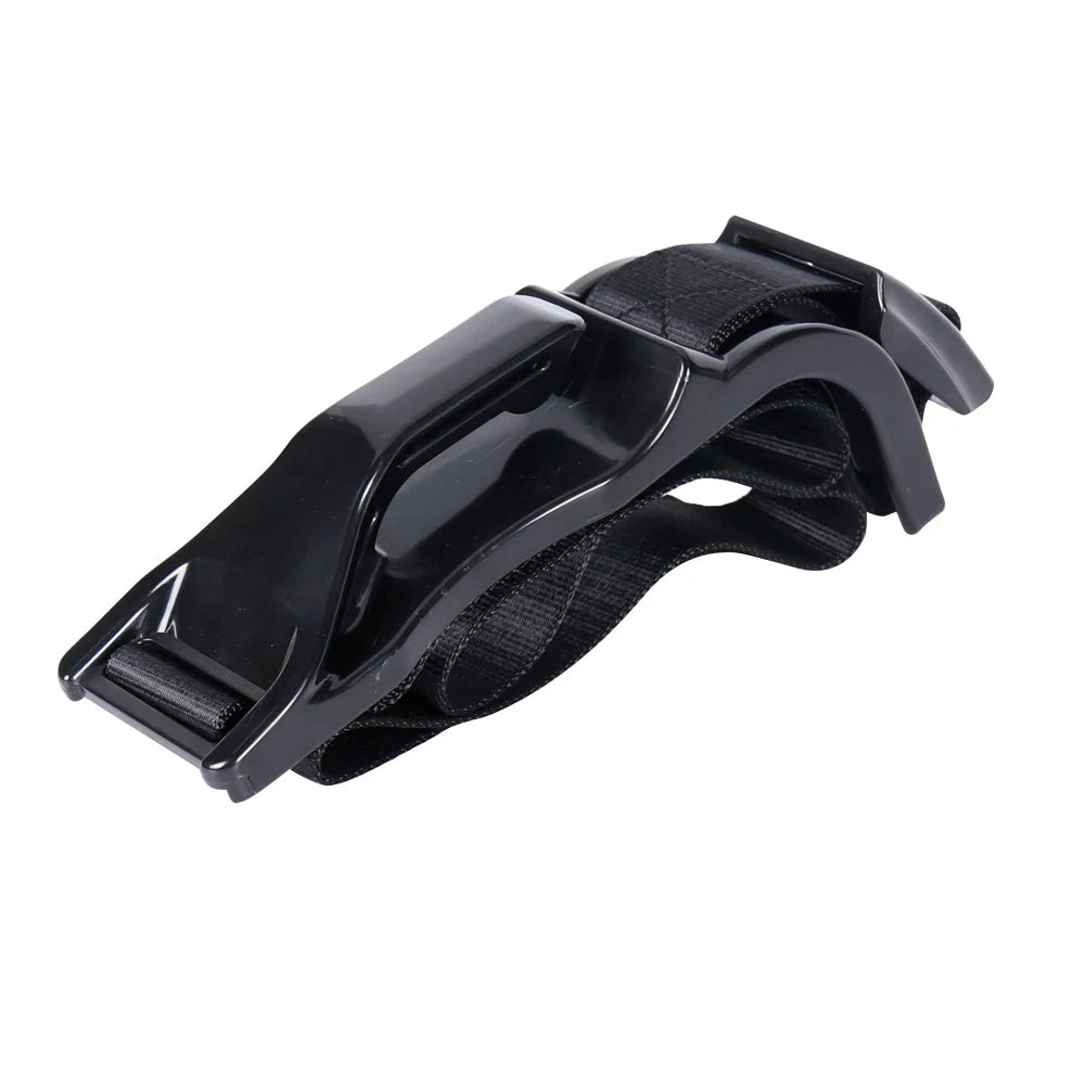 Seat Belt Adjuster Diverts Belly Pressure Non-Slip Base